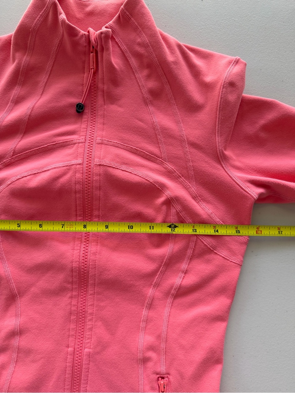 Lululemon Define Jacket Luon Raspberry Cream Size 6 - Picture 12 of 16